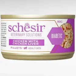 Schesir Diabetic Chicken & Chicken Liver 80g