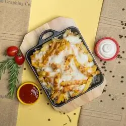 Fries with Sauce - Large