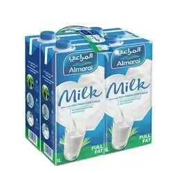 Almarai Uht Full Fat Milk 1lx4