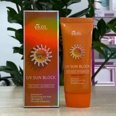 Ekel UV Sun Block SPF50+/PA+++ (Waterproof).