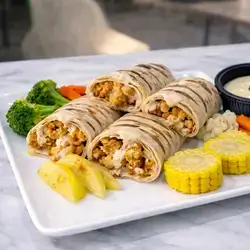 Fit Double Crispy Chicken Wrap