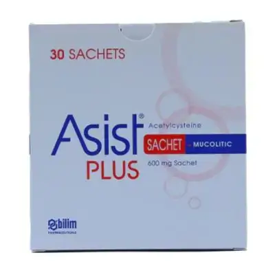 Asist plus 600 mg sachet كيس