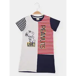 Sn21971- Snoopy Girl'S Dress