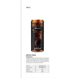 Temsah Energy Drink 250ml