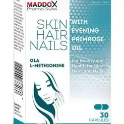 skin hair nails with evening primrose oil 30 capsules