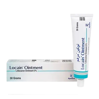 Locain (Lidocaine 5%) Ointment 30g _ Zynove