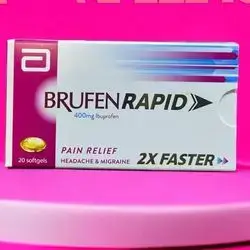 Brufen rapid 400 soft gel