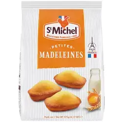 St Michel Mini Madeleines Petite French Cake 175g./سانت ميشيل الصغيرة المصنوعة من المادلين الفرنسية 175 جرام