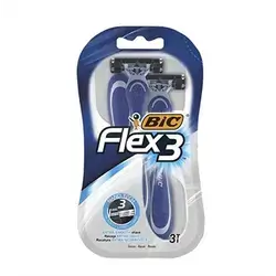 Bic Flex 3 Comfort 3-Blade Moveable Blades Shaver Mens