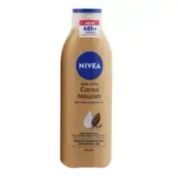 nivea body lotion cocoa nourish
