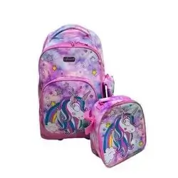 Jasminestar School Bag Tyer  With Pencil Case And Lunch Box