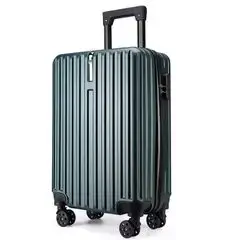 Set of Travel Bags in Green Color