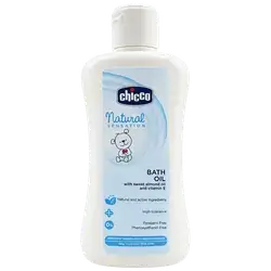 Natural Bath Oil with Sweet Almond Oil and Vitamin E 200ml _ Chicco