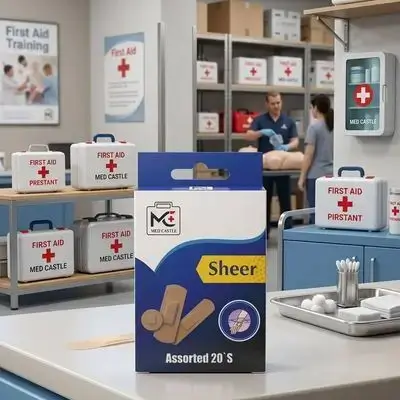 Med Castle Sheer Assorted Plaster