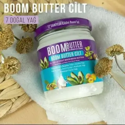 Boom Butter Best Organic Oils Mixed For Hand-Face-Body