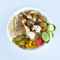 Falafel Plate Meal - 10 Pieces