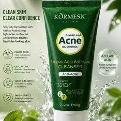 KORMESIC Azelaic Acid Acne Oil Control Cleanser