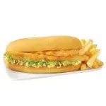 Tender Sandwich With Cheese