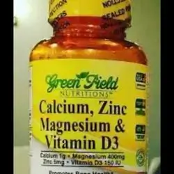 Green Field Nutritions Calcium, Zinc, Magnesium & Vitamin D3