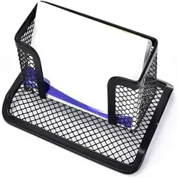 Business Card Holder or Name - Mesh, Card Holder, for Desk and Tabletop, Black