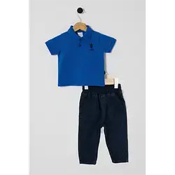 Uspolo2624-V3- Boy'S Set 2Pcs