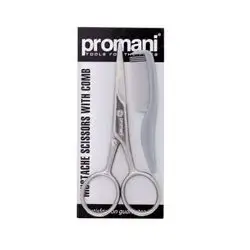 Promani mustache scissors with comb