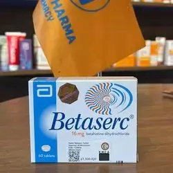 betaserc 16mg betahistine 60 tablets 