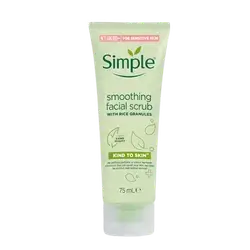 Smoothing Facial Scrub with Rice Granules 75ml _ Simple