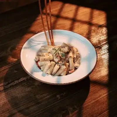 Penne Beef Alfredo