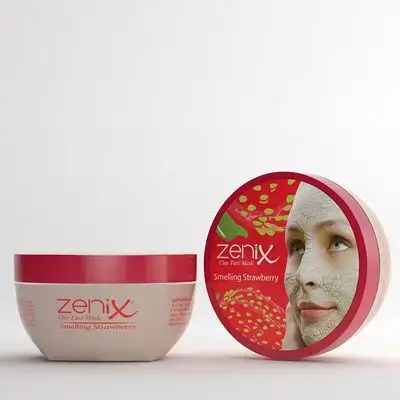 Zenix Clay Face Mask Strawberry 350 G