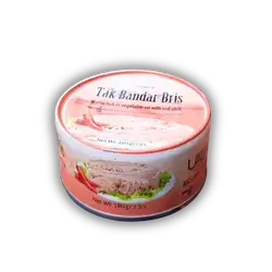 Tuna fish, Tek Bandar, spicy, 180g