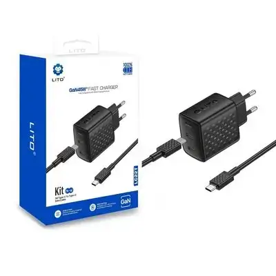 LITO LC22T 45W Fast Charger (C to C)