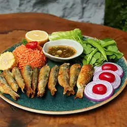 Fried Hamsi Fish