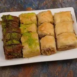 Baklava With Pistachios And Walnuts