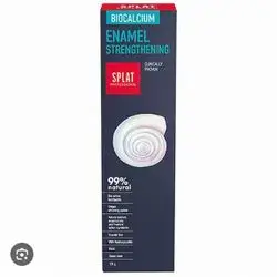 splat enamel strengthening toothpaste