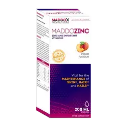 MADDOZINC syrup zinc15mg