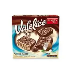 Sweet Plus Vafelice Wafer Cakeswith Cococa And Coconut Creme 180 Gm