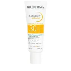 BIODERMA Photoderm AKN Mat SPF 30 40ml بايوديرما واقي حماية من الشمس للبشرة المعرضة للحبوب