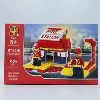 Fire Emergency Lego 92 Pcs