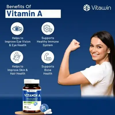 Vitamin A softgels capsule