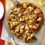Family Pizza with Chicken 