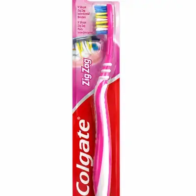 Colgate zigzag medium toothbrush