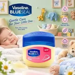 Vaseline BLUESEAL Gentle Protective Jelly Baby (50ml)