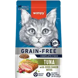 WANPY Grain Free Complete Food For Adult Cat Tuna Recipe 8KG