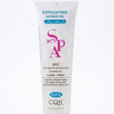 CQK Milk Exfoliating Shower Gel