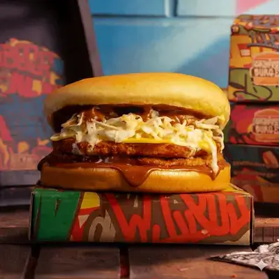 Retro Chicken Burger