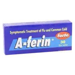 A-ferin flu and cold tablets