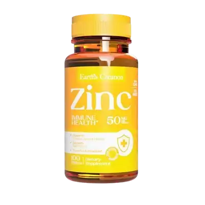 Zinc Gluconate 50mg 60 Tablets _ Earth's Creation
