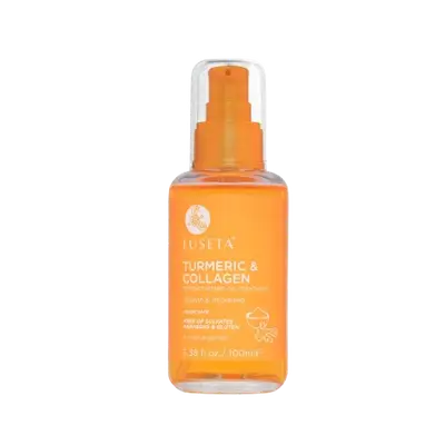 Turmeric & Collagen Oil Treatment for Thin & Oily Hair 500ml _ LUSETA