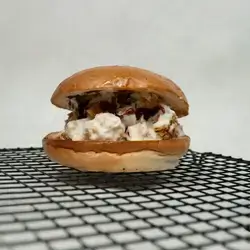 Mushroom Zinger Chicken Burger